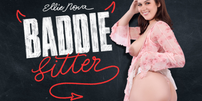 Bad Babysitter Ellie Nova Seduces in VR vr porn