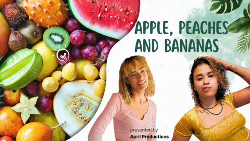 Apple Peaches and Bananas
